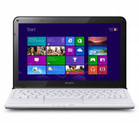 Sony VAIO SVE1513B1E Refurbished 15.5" Laptop - White,  White
