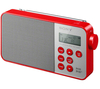 Sony XDRS40DBPR Portable DAB+ Clock Radio - Red,  Red