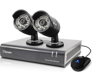 SWANN DVR4-4400 Twin-Camera CCTV Camera Kit