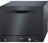 Bosch SKS51E16EU Compact Dishwasher - Black,  Black