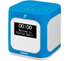 Goji Smoothie GCDABN14 DAB+ Clock Radio - Blue & White,  Blue