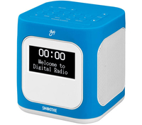 Goji Smoothie GCDABN14 DAB+ Clock Radio - Blue & White,  Blue