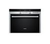 iQ 500 HB84E562B compact45 Built-in Combination Microwave - Black & Stainless Steel,  Stainless Steel