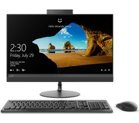 LENOVO 520-24ARR 23.8" AMD Ryzen 5 All-in-One PC - 2 TB HDD & 128 GB SSD,  Black,  Black