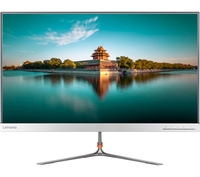 LENOVO 65CEGAC1UD Quad HD 27" IPS LCD Monitor - Silver,  Silver