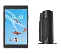 LENOVO Tab 4 Plus 8" Tablet & Tab 4 Smart Assistant Voice Controlled Speaker Bundle - Black,  Black