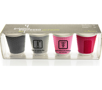 LES ARTISTES Honeycomb Espresso Cups - Set of 4