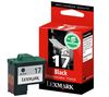 Lexmark 17 Black Ink Cartridge,  Black