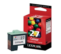 Lexmark 27 Tri-colour Ink Cartridge