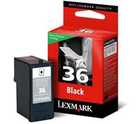 LEXMARK 36 Black Ink Cartridge,  Black