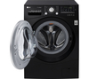 LG FH4A8FDN8 Washing Machine - Black,  Black