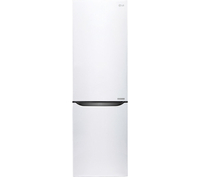 LG GBB59SWRZS Fridge Freezer - White,  White