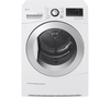 LG RC7055AH2M Condenser Tumble Dryer - White,  White
