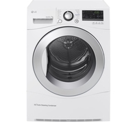 LG RC7055AH2M Condenser Tumble Dryer - White,  White