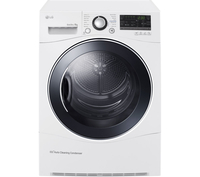LG RC8055AH3M Heat Pump Tumble Dryer - White,  White