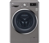 LG FH4U2JCN8 Smart 10kg 1400 Spin Washing Machine - Graphite,  Graphite