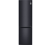 LG GBB60MCGFS 70/30 Fridge Freezer - Black,  Black
