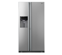 LG GS3159PVHV American-Style Fridge Freezer - Silver,  Silver