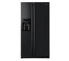 LG GS3159WBhv American-Style Fridge Freezer - Black,  Black