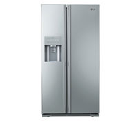 LG GS5163AVLZ American-Style Fridge Freezer - Brushed Steel,  Brushed Steel
