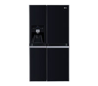 Lg GSL545WBQV American-Style Fridge Freezer - Black,  Black