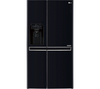 LG GSL760WBXV American-Style Fridge Freezer - Black,  Black