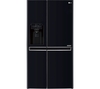 LG GSL761WBXV American-Style Smart Fridge Freezer - Black,  Black