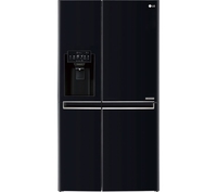 LG GSL761WBXV American-Style Smart Fridge Freezer - Black,  Black