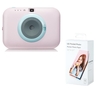 LG Pocket Photo PC389P Instant Camera & Photo Paper Bundle - Pink,  Pink