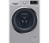 LG Titan FH4U2TDN2L 8kg 1400 Spin Washing Machine - Silver,  Silver
