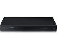 LG UBK80 4K Ultra HD HDR Blu-ray & DVD Player,  Black