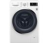 LG Washer Dryer J 8 Series F4J8FH2W Smart 9kg - White,  White