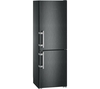 LIEBHERR Cbs3425 Smart Fridge Freezer - Black,  Black