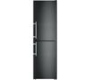 LIEBHERR CNbs3915 50/50 Fridge Freezer - Black Steel,  Black