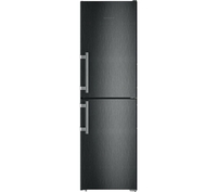 LIEBHERR CNbs3915 50/50 Fridge Freezer - Black Steel,  Black