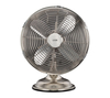 LOGIK L10DFSS15 10" Desk Fan - Brushed Steel,  Brushed Steel
