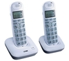 LOGIK L20DBIG10 Cordless Phone - Twin Handsets