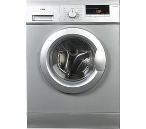 LOGIK L712WMS13 Washing Machine - Silver,  Silver