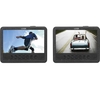 LOGIK L7DUAMM16 Dual Screen Portable DVD Player - Black & White,  Black