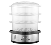 LOGIK L90SSS11 Steamer - Stainless Steel,  Stainless Steel