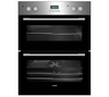 LOGIK LBUDOX16 Electric Built-under Double Oven - Stainless Steel,  Stainless Steel