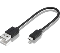 LOGIK LSMICBK16 USB to Micro USB Cable - 0.2 m