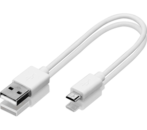 LOGIK LSMICWH16 USB to Micro USB Cable - 0.2 m