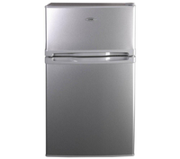 LOGIK LUC50S12 Undercounter Fridge Freezer - Silver,  Silver