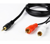 Logik 3.5 mm Mini Jack to 2 RCA Audio Cable - 1.5 m