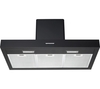 LOGIK Black Box L90CHDB17 Chimney Cooker Hood - Black,  Black