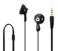 LOGIK Gelly LGELBLK16 Headphones - Black,  Black