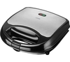 LOGIK L02SMS17 Sandwich Toaster - Black & Silver,  Black