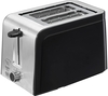 LOGIK L02TSS17 2-Slice Toaster - Black & Stainless Steel,  Stainless Steel