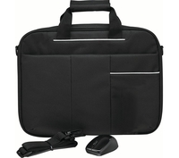 LOGIK L13BUN17 13" Laptop Case with Wireless Mouse & Screen Wipes - Black,  Black
